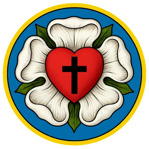 Luther Rose Latin cross