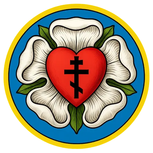 Luther Rose three bar cross